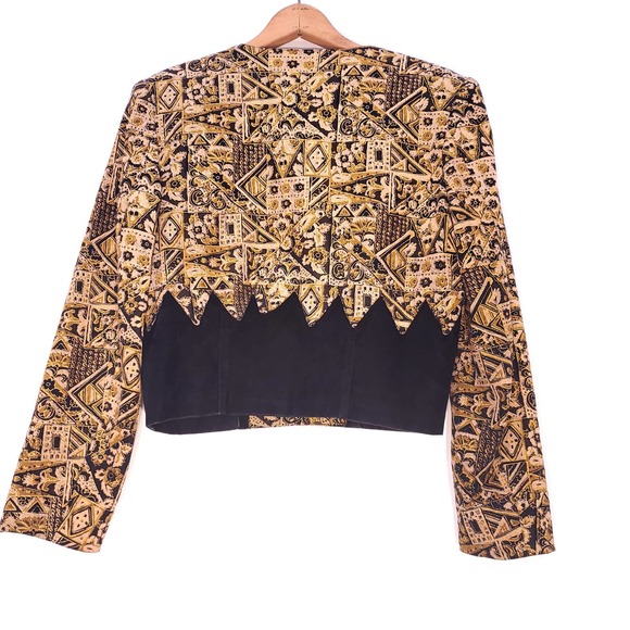 Vintage | Funky Patterned Retro Jacket M - Picture 2 of 10